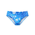 UPRO Slip de bain homme bleu imprimé océan – photo produit de face sur fond blanc