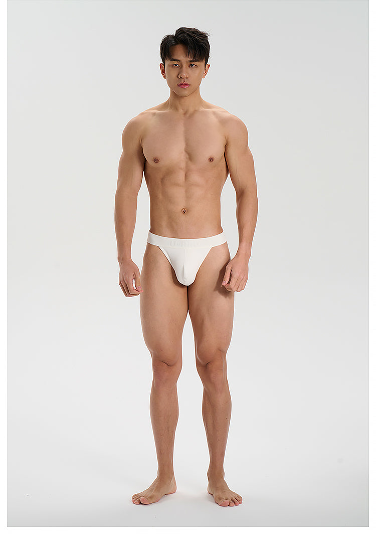 UPRO men's Ribbed Jockstrap – studio model view, photo 2 of 3