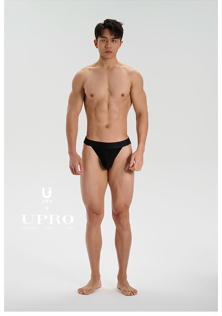UPRO men's Ribbed Jockstrap – studio model view, photo 3 of 3