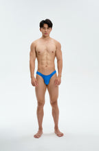 UPRO men's Ribbed High-Cut Brief – studio model view, photo 1 of 3