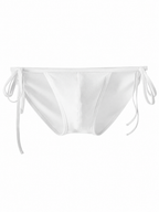 UPRO men's Bow Bikini Brief – White - front product on white background