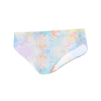 UPRO men's Jellyfish Print Swim Brief – Pastel Jellyfish - front product on white background